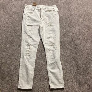 H&M Skinny High Waist Ankle Jeans